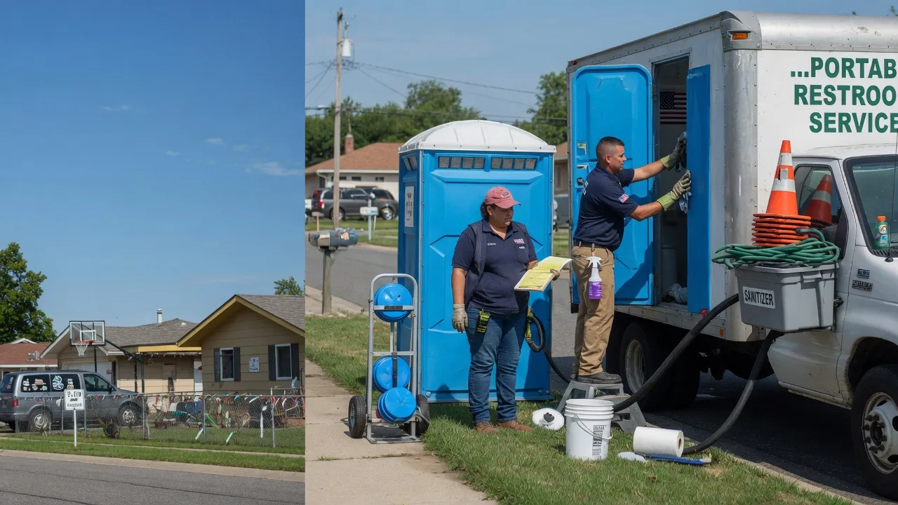 Portable Toilet Rental in La Crosse, KS near me